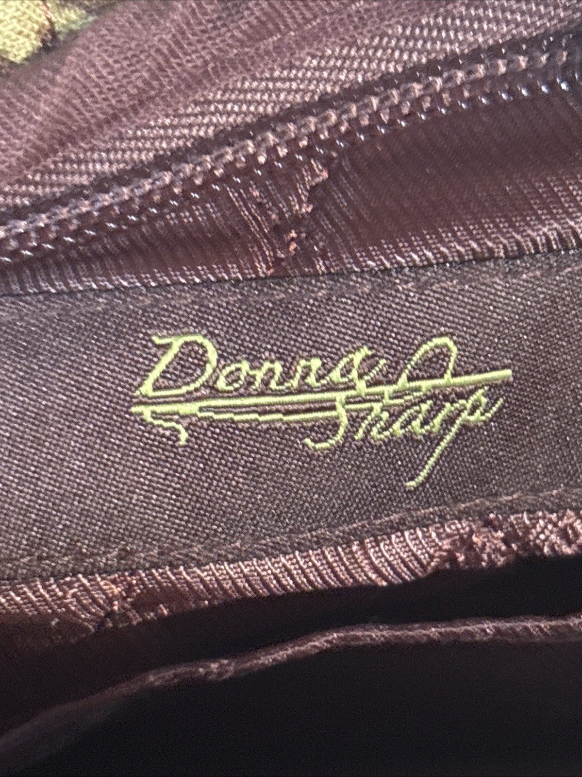 Donna Sharp 100 Cotton Patchwork Handbag Purse Av… - image 7