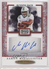 2021 Sage Premier Draft Auto Red Aaron McCallister #A32 Auto 0kr5