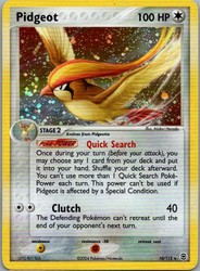 Pidgeot 10/112 EX FireRed & LeafGreen Holo Rare