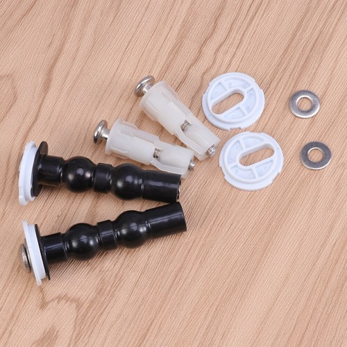 2 PCS Toilet Seat Screw Tank Bolts Gasket Accessories Expansion Screws