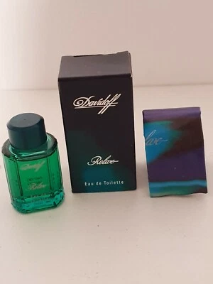 DAVIDOFF RELAX EAU DE TOILETTE NUEVO Y EMBALAJE ORIGINAL 5 ML MINIATURA RAREZA EXCELENTE
