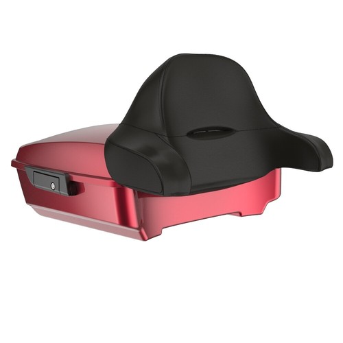 SUNGLO ROJO VELOCITY para Harley/Softail Rushmore Chopped Tour Pack Envolvente - Imagen 3 de 12