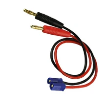 Banana to EC2 Connector Plug Adapter Charge Cable on Hubsan X4 H501S Spare Parts