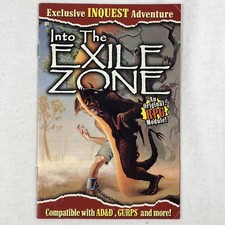 Inquest Into the Exile Zone RPG Adventure Advanced Dungeons and Dragons GURPS