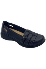 Clarks Collection Leather Slip On Carleigh Black Leather