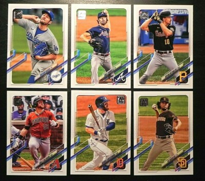 2021 Topps Series 2 Baseball Base Cards #331 - #660 You Pick, Complete Your Set.