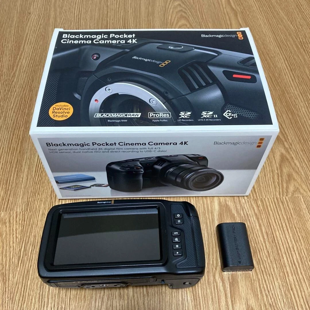 Blackmagic Design Pocket Cinema Camera 4K BMPC 4K Used | eBay