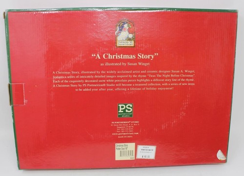 Portmeirion Studio A Christmas Story 16" Oval Platter in Original Box - Picture 2 of 4
