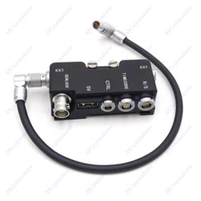 Breakout Splitter B-Box for RED KOMODO EXT 9 Pin to Run Stop Timecode CTRL USB