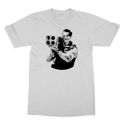 Cult Classic Commando Missile Launcher Action Movie Fan Men's T-Shirt - Picture 16 of 16