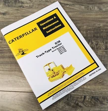 Operators Manual For Caterpillar D3B Crawler Tractor Track Type Cat S/N 23Y1-Up