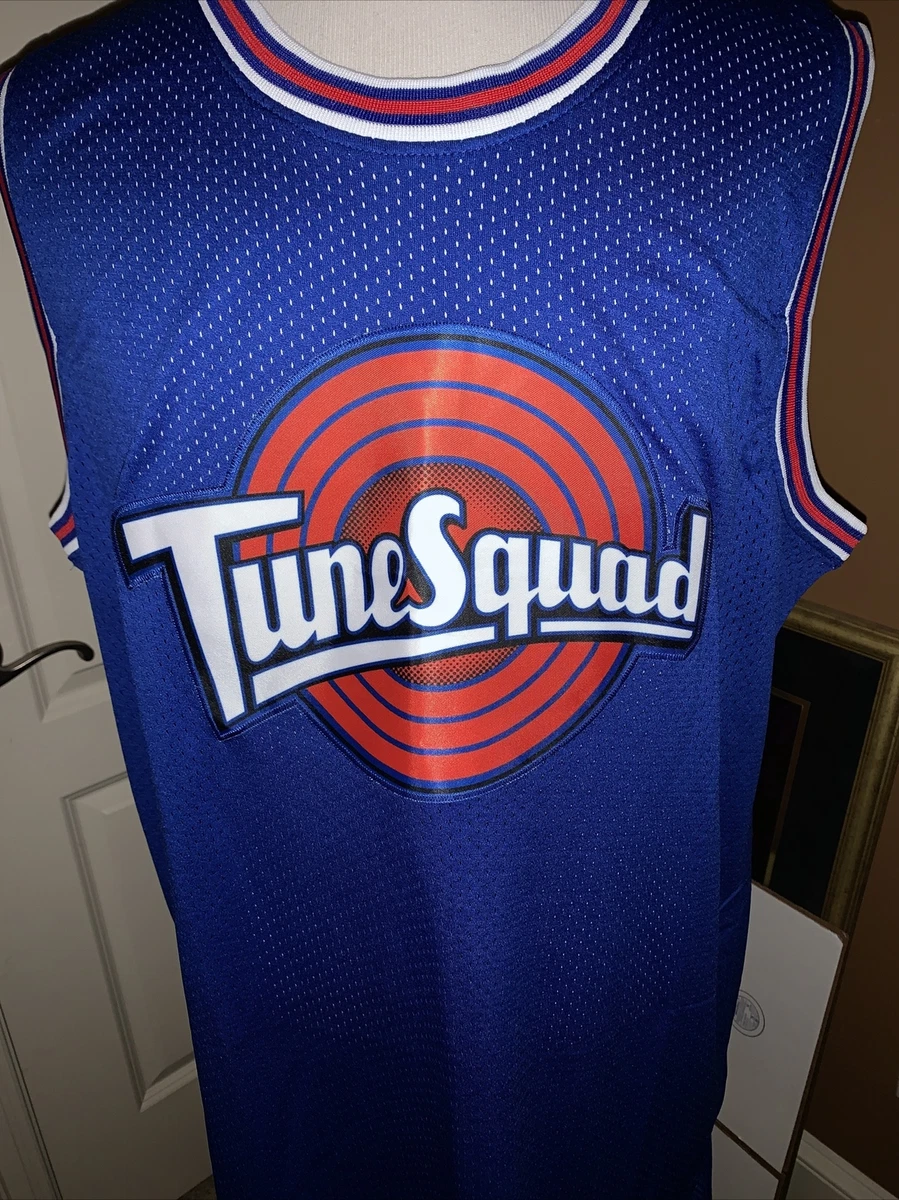 Space Jam Michael Jordan XXXL Tune Squad Alternate Blue Jersey Rare