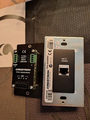 Crestron TPS-4500IMW  Isys Interface Module Wall Plate Without Audio