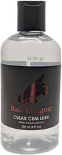 Bad Dragon Clear Cum Lube Water Based Personal Lubricant 8 fl Discreet Packaging