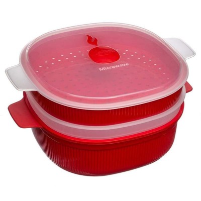 Vaporiera Per Pesce A Microonde 7,24 X 12,6 X 3,94 Pollici Bracconiere Con  Base Bianca Coperchio Trasparente Vaporiera Pesce Microonde Piat To Grande  Vassoio Cottura Microonde Accessori Cucina lencicol Accessori e parti