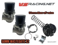 Vs Racing Dual 50mm Wastegates And Single 50mm Blow Off Valve 