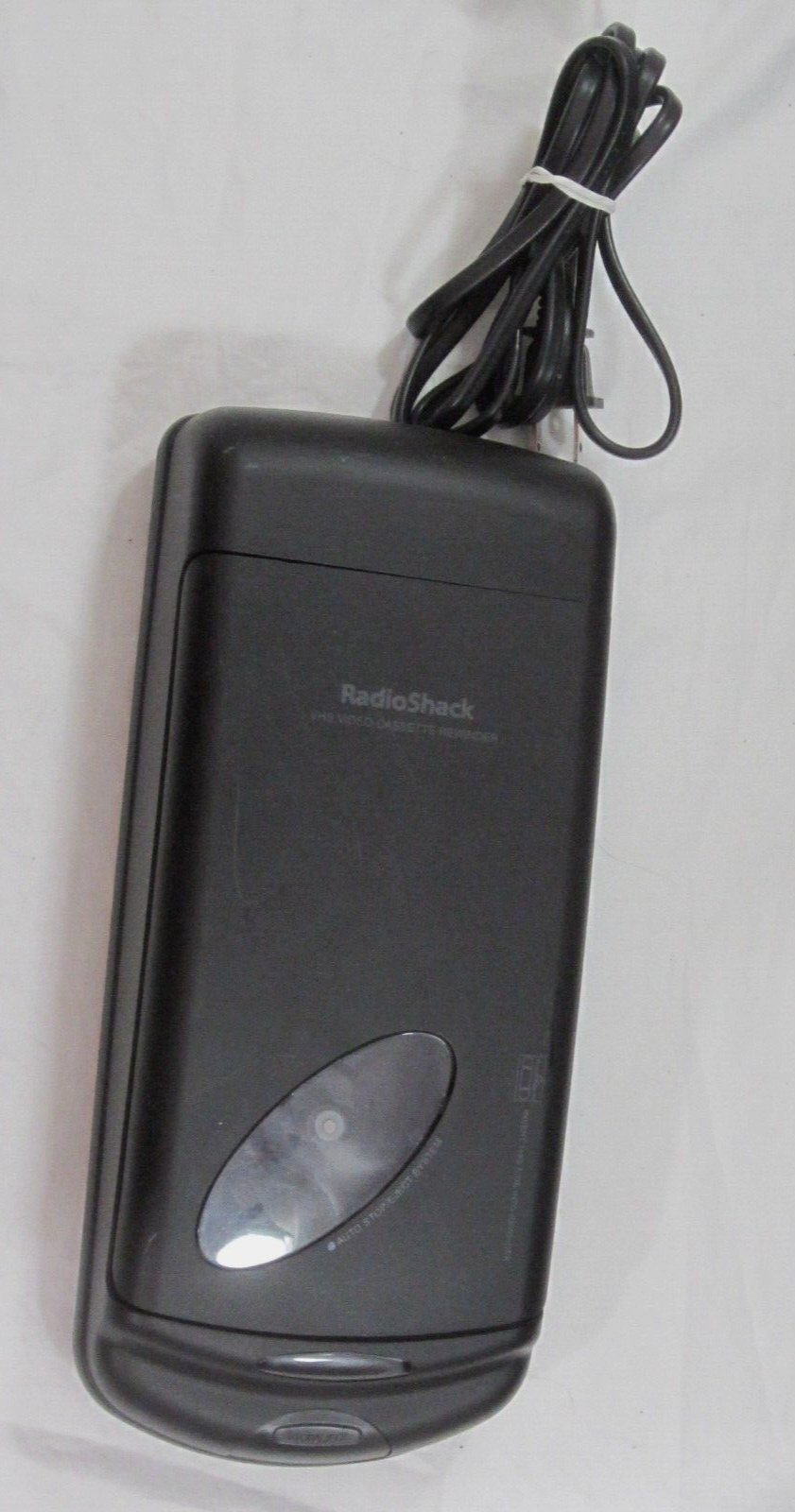 VHS Video Cassette Auto Rewinder Radio Shack Model 441223 Tested