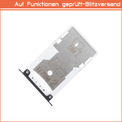 Für Xiaomi Redmi Note 4X Sim Karten Tray Halter Sim Tray Schwarz