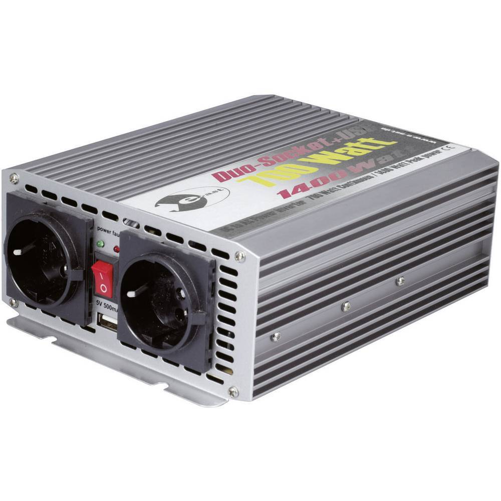 e-ast Wechselrichter CL700-D-24 700 Вт 24 В/пост. тока - 230 В/перем. тока, 5 В/пост. тока