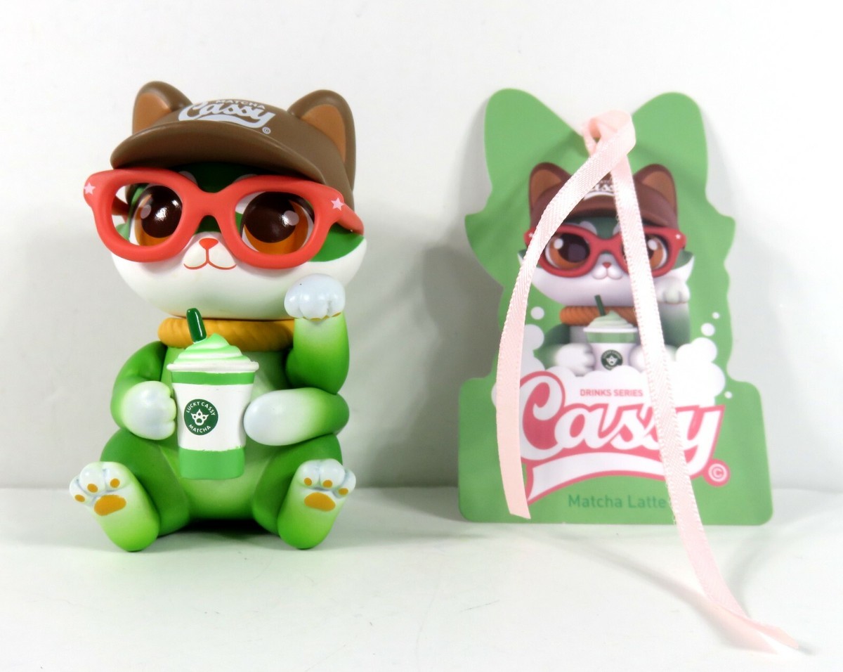 Moetch Cassy Cat Drink Series Mini Figure Matcha Latte NEW | eBay