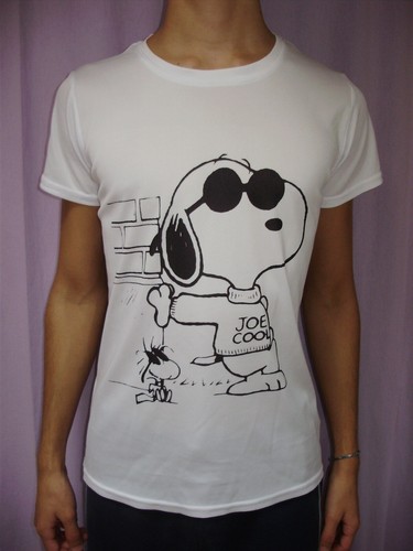 SNOOPY fumetto MAGLIA T-SHIRT maglietta comics JOE FALCHETTO NUOVA MOLTO  BELLA ! | eBay