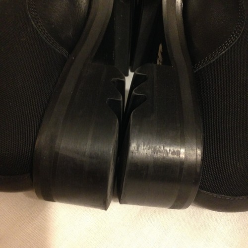 TAMARA MELLON UNDERGROUND ZIP LUG SOLE COMBAT BOOTS IN BLACK SIZE 36 - Bild 9 von 16