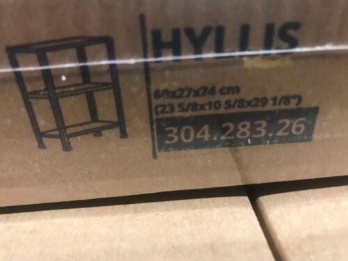 IKEA Shelving Unit Indoor Outdoor Garden Storage Self Tower Galvanized Steel New - Picture 3 of 3