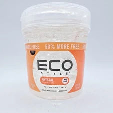 Eco Style Krystal Styling Gel Max Hold 24 Oz Sealed