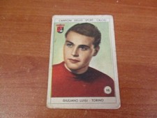 Figurina calciatori GIULIANO LUIGI - TORINO N.16 Ed. LAVAZZA 1951 orig.