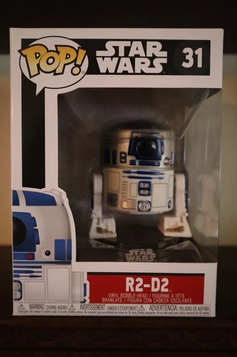Funko POP! Star Wars: Star Wars R2-D2 #31 RARE Black and Red Box