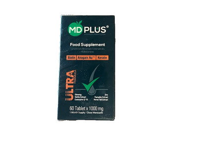 HairMD MD Plus Hair Growth Multivitamin Tablets (Biotin, Keratin & Saw Palmetto)