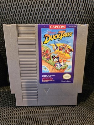 Duck Tales Nintendo NES 1989 Authentic Game Cartridge Tested Working