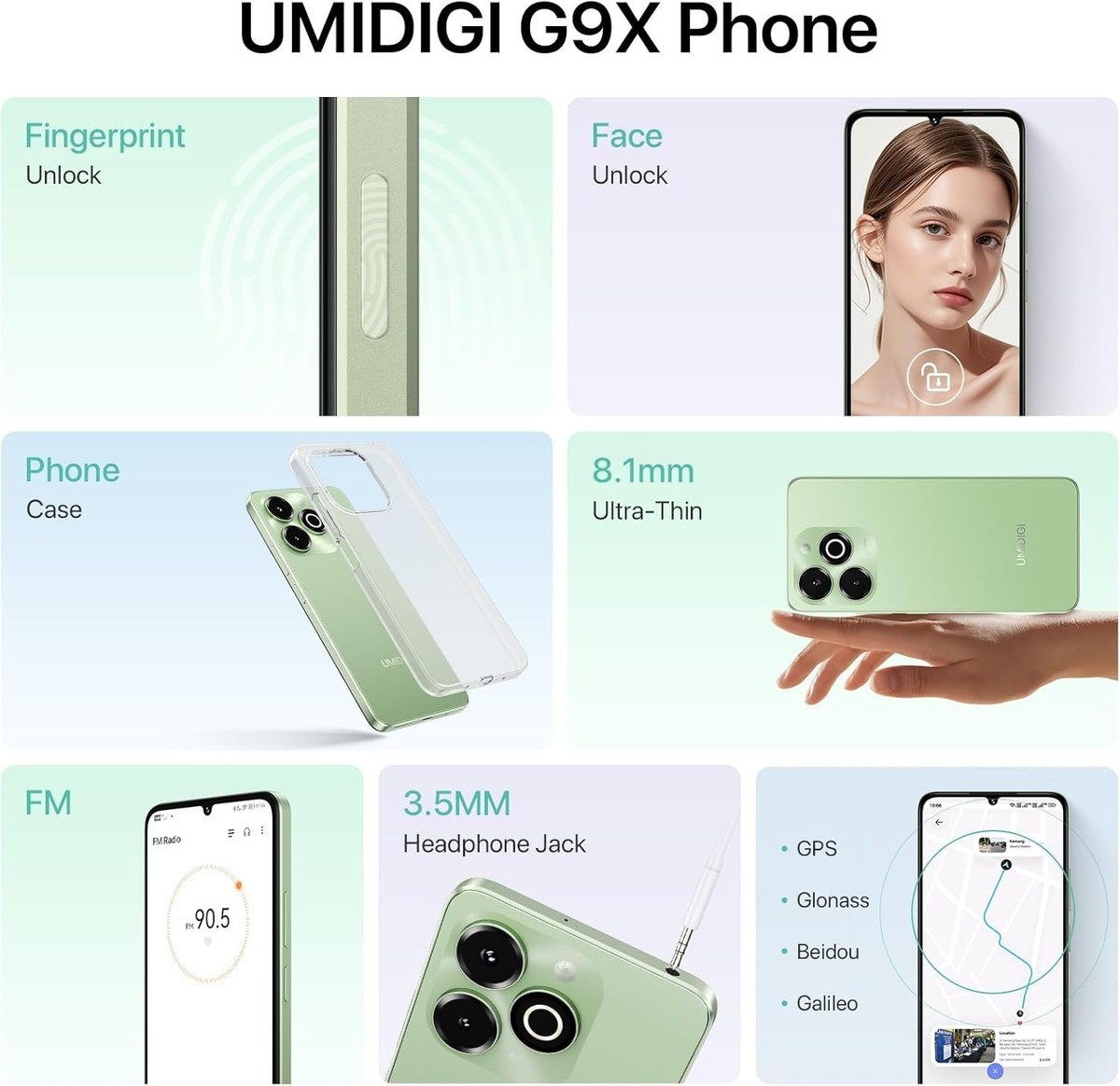 UMIDIGI G9X 6.75