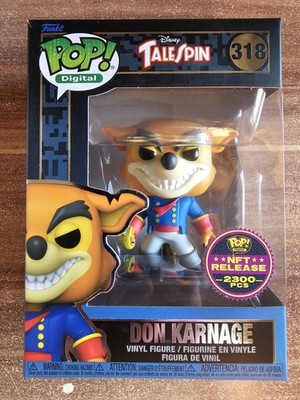 Funko Pop Digital TaleSpin Don Karnage #318 LE2300