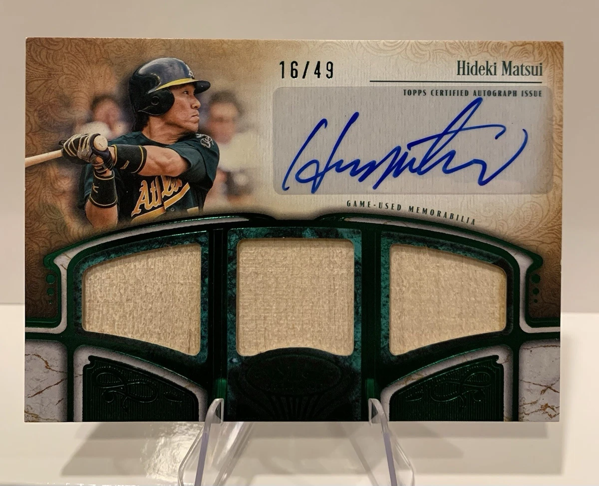 Topps Hideki Matsui Baseball Sports Trading Cards & Accessories