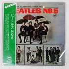 BEATLES NO.5 APPLE AR8028 Japan OBI VINYL LP