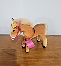 Vintage Steiff Velveteen Horse w/Original Tags intact 1970s Excellent condition.