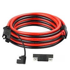 10AWG Heavy-Duty Extension Cable with Anderson-Style Connector to SAE 6FT, 6 FT