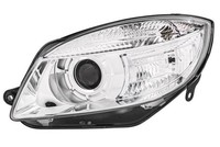 Scheinwerfer Links H7 FüR Skoda Fabia Ii 542 Combi 545 Roomster 5J7 06-10