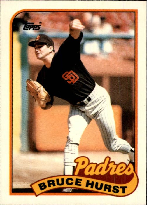 1989 Topps Traded #55T Bruce Hurst - BB