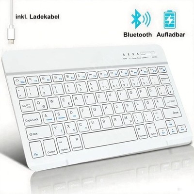 QWERTZ Bluetooth Tastatur Für Für iPad A16/11/10/9/8/7th Air 4/5/M2/M3 Pro 11 13