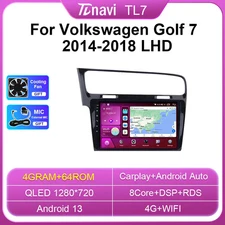 For VW Volkswagen Golf 7 2014-2018 Car Radio CarPlay Multimedia 4G Android Auto