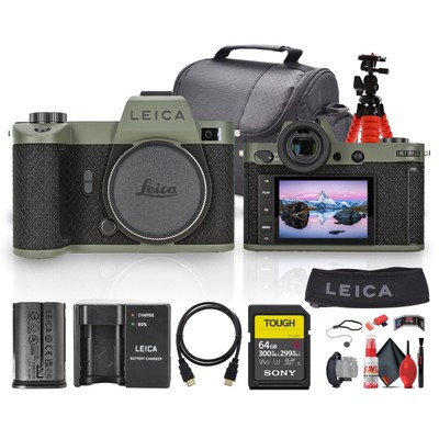 Leica SL2-S Reporter Edition Mirrorless Camera + 64GB Memory Card + Camera Bag +