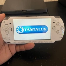 Sony Playstation Portable PSP 2001 White Handheld Console (Read) tested