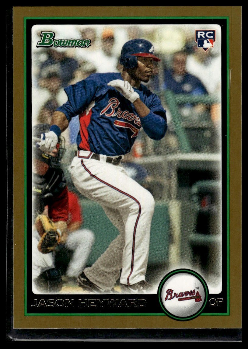 2010 Bowman #200 Jason Heyward Gold RC RC