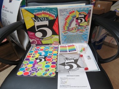 Name Five New Board Game by Endless Games NEW