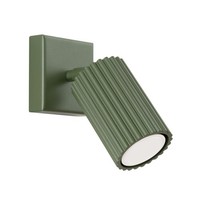 Spot Wandleuchte GrüN KüChe Leselampe Schwenkbar B:8 Cm GU10 Wandstrahler