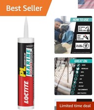 10.1 oz PL Marine Fast Cure Sealant - Quick Dry Waterproof Glue for Marine Needs