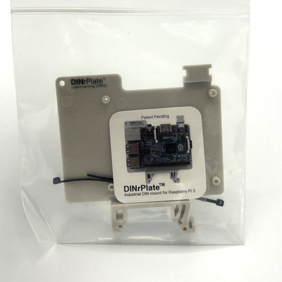 DinrPlate - Industrial DIN Mount for Raspberry Pi 3