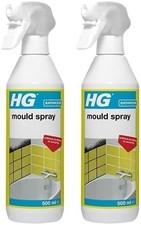 HG Mould Spray, Effective Mould Spray & Mildew Cleaner, 500ml, Pack of 2 14.26 per litre
